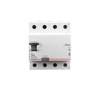 Interruttore corrente guasto 4P 25A 0,03A interruttore 402062