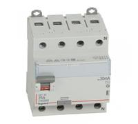 Interruttore corrente guasto 4P 25A 0,03A P300 serie DX3 411702
