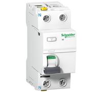 Interruttore corrente guasto 2P 40A 0,03A tipo AC iID A9Z11240