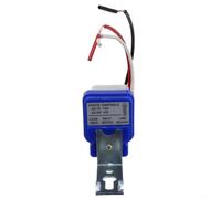 Interruttore crepuscolare 10A AC DC 12V 24V 220V sensore di luce per lampade solari esterni spegnimento automatico resistente alle intemperie (12V)