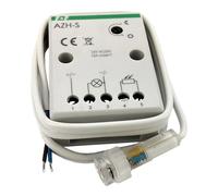 Interruttore crepuscolare con sensore luce con sonda ermetica Ø10 12 V 16 A...