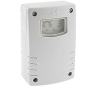 Interruttore crepuscolare da esterno IP54 con timer regolabile e sensore crepuscolare regolabile 230V