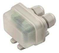 Interruttore crepuscolare elettronico 230 V grigio Grigio