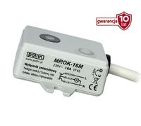 Interruttore crepuscolare esterno 16A 230V AC 2-50lx MROK-16M