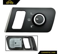 Interruttore Cromato di Flusso Di Specchietti Retrovisori Pinze per VW Caddy (