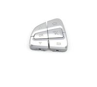 Interruttore Cruise Control Per BENZ C Per GLC 0999050200 W205 W253 LHD RHD Auto Multi-Funzione Pulsante Di Controllo Del Volante Pulsanti Di Commutazione(Silver-Left)