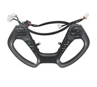 Interruttore Cruise Control Per Kia Per Rio 3 K3 K3S 2011-2017 Criuse Controller Auto Interruttori Non Riscaldati Volante Multifunzione Pulsante(Carbon fiber Switch)