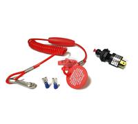 Interruttore cut-off emergenza barca cordino avvolto Yamaha Mercury Mariner f...