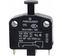 Interruttore da incasso a 1 poli (2 pin), interruttore a scatto, pulsante, LED (basso voltaggio), 230 V (alto voltaggio), accensione e spegnimento, interruttore per porta, interruttore armadio