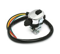 Interruttore da manubrio personalizzato off/hi/low clacson/start cromato univers
