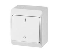 Interruttore da parete Bianco Semplice IP44 per ambienti umidi I 0 Stampa