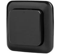 Interruttore da Parete Senza Fili - per Esterni - Funzionamento a Batteria - Plug & Connect - Smartwares - SH4-90160, Nero