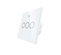 Interruttore Da Parete Touch 3 Tasti, WIFI 2.4G+BLE+RF 433MHz, Bluetooth BLE Mes