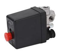 Interruttore del Compressore D'aria, LF10 L4H da 6 a 8KG Sostituzione del Pressostato del Compressore D'aria con Alloggiamento in Plastica a 4 Porte da 135 a 175PSI 20A 240V