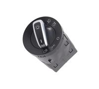 Interruttore Del Faro Compatibile Con Per Golf Per Jetta Per Bora Mk4 1998 1999 2000 2001 2002 2003 2004 2005 Faro Interruttore Di Controllo Fendinebbia Manopola 6R0941531G(With Chrome)