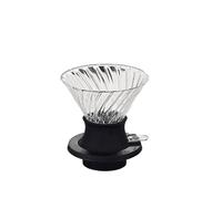 Interruttore del gocciolatore for caffè a immersione Interruttore del gocciolatore for versamento del Filtri for caffè in vetro V02 Set(Transparent,Filter Cup)