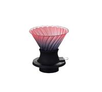 Interruttore del gocciolatore for caffè a immersione Interruttore del gocciolatore for versamento del Filtri for caffè in vetro V02 Set(Multicolor,Filter Cup)