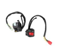 Interruttore del manubrio del motociclo, Yctze 2x interruttore universale da 7/8 pollici di ricambio dell'indicatore di direzione del clacson controllato dal manubrio per qiilu lenkerschalter mot