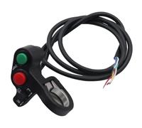 Interruttore del manubrio moto compatibile con il corno scooter elettrico girare la luce del pulsante Off pulsante interruttore di controllo moto Accessori