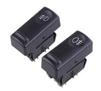 Interruttore del pannello dei fari Interruttore di controllo della lampada fendinebbia a 9 pin, pulsante dell'interruttore del faro per Renault R19 7700817333 7700817334(A set)
