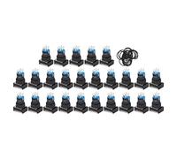 Interruttore del pulsante 25 pcs per il controllo delle apparecchiature industriali con un disco leggero AC0-240V