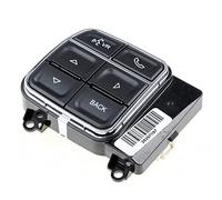 Interruttore del pulsante di controllo del volante automatico dell'auto Controller audio 56046255AD 56046094AE 1 pezzo (Colore : Left)(Left)