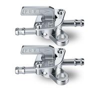 Interruttore del rubinetto della benzina, 2 pezzi serbatoio del carburante dell'olio 6mm, in linea petrolio universale per 50cc 70cc 90cc 100cc 110cc Pit Quad Dirt Bike ATV