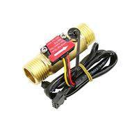 Interruttore del sensore del flusso d'acqua da 1 pezzo 1/2 3/4 pollici con rilevamento della temperatura (dimensioni: 3/4")(44989)