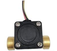 Interruttore del sensore del flussometro dell'acqua in ottone effetto Hall 1-30L/min 1.75MPa 5V DC per sistemi idrici (SEN-HZ21WC)