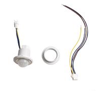 Interruttore del sensore di movimento PIR regolabile a LED, rilevatore a infrarossi per controllo dell'illuminazione AC110 240V