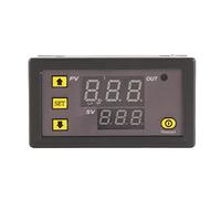 Interruttore del Sensore di Temperatura 12V Regolatore di Temperatura 12V 500C Elemento Elettronico W3230 Regolatore di Temperatura Digitale a Led Misuratore del Sensore (Display rosso e blu 12V)