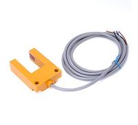 Interruttore del sensore fotoelettrico DC10-30V fotocellula a scanalatura a U 3 fili NPN sensore ad Ultravioletto