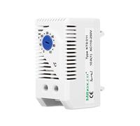 Interruttore del Termostato Meccanico 12V 1Pc 0-60℃ Interruttore del Regolatore di Temperatura del Termostato Meccanico Elettrico Compatto Regolabile Nuovo(KTS011)