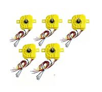 Interruttore Del Timer Della Lavatrice DXT15SF-G 5 Confezione 3 Filo 220V | 3.5A Controllo Del Timer Distanza Di Montaggio 6.5-7.5cm Compatibile Con Lavatrici Universali(5pcs 6 Wire)