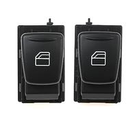 Interruttore della finestra Interruttore sinistro/destro alzacristallo elettrico A4519051700 A4519051800 per Mercedes per Benz per Smart 451 Fortwo Cabrio 2007-2019(A pair)