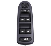 Interruttore Della Finestra Principale Di Alimentazione Pulsante Di Controllo Dello Specchio Per Peugeot 308 5 Porte Hatchback Wagon 2007 2008 2009-2013 IENQBVL(Black)
