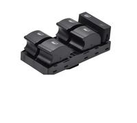 Interruttore della finestra Pulsante Interruttore Alzacristallo Elettrico Anteriore Sinistro Lato Guida Per Audi A4 B6 B7 8ED959855 Nero