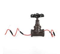 Interruttore della lampada Steampunk, interruttore della luce con valvola di arresto vintage in ferro da 1/2 pollice con parti accessorie per filo elettrico stile Loft per lampade da tavolo Camera
