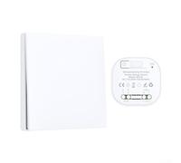 Interruttore della luce a distanza senza fili con funzionamento a batteria e funzione impermeabile per la gestione di più apparecchi (1-1)