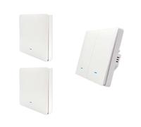 Interruttore della luce da parete RF433, nessun trasmettitore wireless neutro 1/2/3 gang(Kit 5)