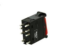 HELLA 6HH 003 631-021 Interruttore, Lampeggiatore d'emergenza, 12V, N° raccordi 8, Alogeno