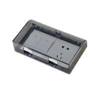 Interruttore della luce Guard 6pcs Portatile 86 Tipo Interruttore Copertura Protettiva Scatola A Prova di Spruzzi Presa di Alimentazione Spina Elettrica Presa di Sicurezza Protezione Casa