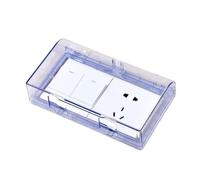 Interruttore della luce Guard 6pcs Portatile 86 Tipo Interruttore Copertura Protettiva Scatola A Prova di Spruzzi Presa di Alimentazione Spina Elettrica Presa di Sicurezza Protezione Casa