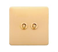 Interruttore della luce in ottone retrò, piastra interruttore a bilanciere vintage con meccanismo a leva, realizzato a mano 86 tipo interruttore da parete per decorazione domestica, ventilatore a
