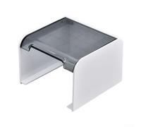 Interruttore della luce intelligente, Copertura for presa resistente alle intemperie, piastra frontale for interruttore a parete trasparente for copertura protettiva for di luce esterna(Gray)