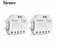 2x Interruttore Della Luce Intelligente MINI SONOFF DUAL R3 2-Gang 2-Way Smart
