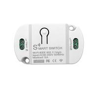 Interruttore della Luce Intelligente Wireless WiFi AC90~250 V 10 A con Controllo vocale Funzione Timer, Compatibile con Alexa/Google Home
