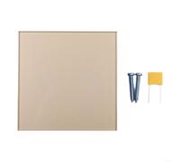 Interruttore della luce touch a 2 vie a 1 via per lampadine a LED, pannello in vetro temperato, nessun conduttore zero richiesto, interruttore tipo 86 (oro)