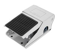 Interruttore della Valvola a Pedale Pneumatico Ad Aria, Controllo a 3 Vie 2 Posizioni Pressione, Corpo in Metallo Pesante con Porta Filettata G1/4 (0-0,8MPa) per la Regolazione del Flusso d'Aria