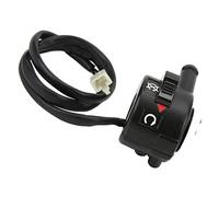 Interruttore dell'acceleratore, 22 mm/0,87 pollici Interruttore dell'acceleratore della bici da fuoristrada Sostituzione dell'interruttore di arresto del manubrio per PW80 1983-2006